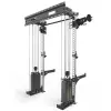 Half rack mural de musculation ATX avec double colonne de poids 90 kg - vue 6