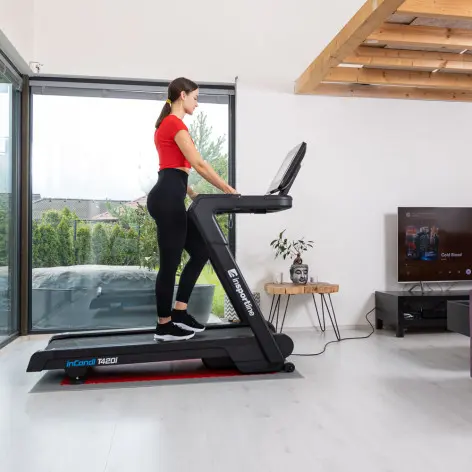 Tapis de course avec vitesse maximale de 18 km/h pour training cardio. - vue 14