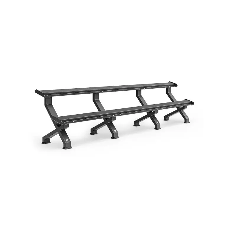 Rack professionnel d'haltères 5 à 50 kg pour salles professionnelles