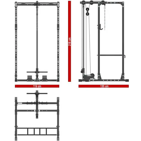 Power rack à squat - vue 8