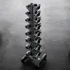 RACK DE RANGEMENT POUR HALTÈRES AVEC SET DE 1 À 8 KG - vue 3