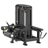 Machine prone leg curl allongé de qualité professionnelle