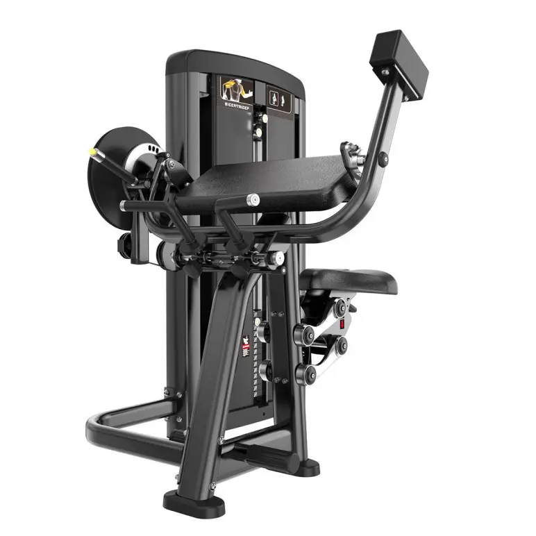 Station curl biceps machine