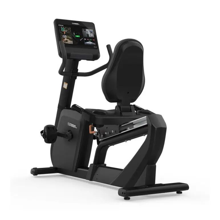 Vélo d'exercice semi-allongé de qualité professionnelle