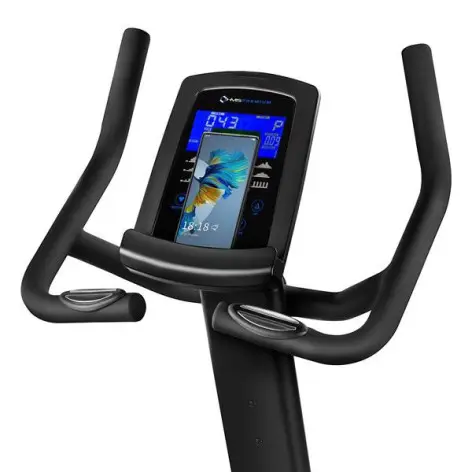 Vélo d'appartement avec selle réglable et roue d'inertie de 9 kg - vue 3