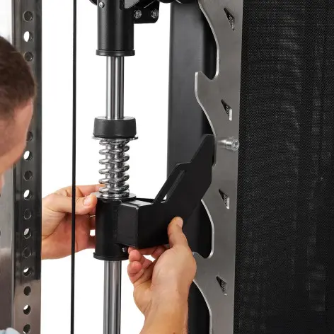 Station de musculation à double poulie - vue 4