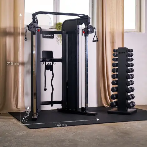 Station de musculation polyvalente pour home gym - vue 3