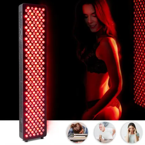 Panneau de luminothérapie à LED rouge haute qualité pour récupération musculaire optimale - 100,5 x 20,8 x 6,5 cm - vue 7