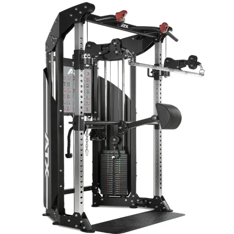 Station de musculation à poulie vis à vis double 2 x 90 kg ATX - vue 15