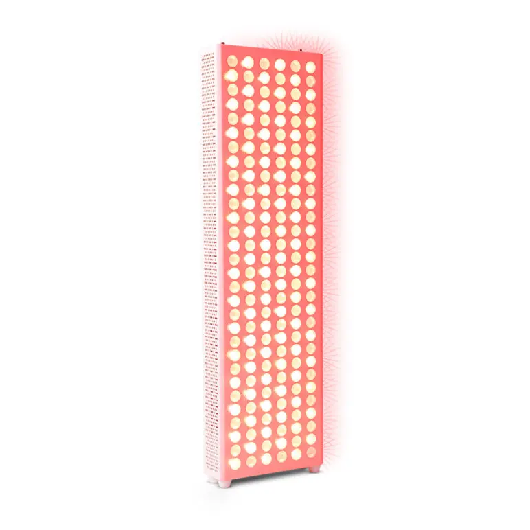 Panneau de luminothérapie avec 180 LED rouge pour accélérer la récupération musculaire - 75 x 22 x 6,5 cm
