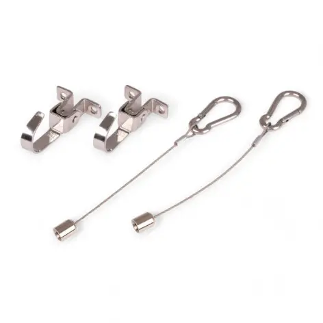 Système complet de suspension avec mousqueton pour panneaux de luminothérapie - vue 4