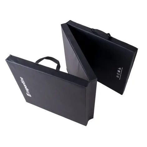 Tapis de gymnastique pliable en mousse et cuir synthétique - vue 5