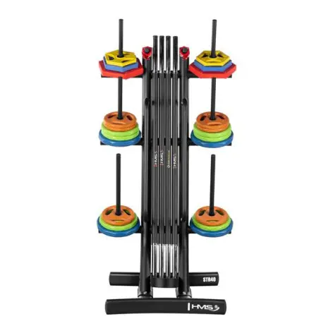 Support de rangement pour barres et disques de poids - vue 4