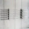 Support de rangement pour barres de musculation x6 à fixation murale - vue 4