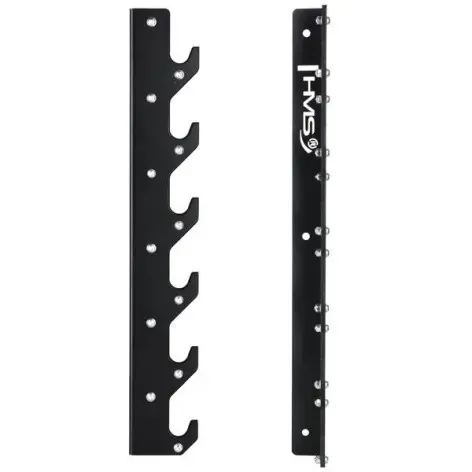 Support de rangement pour barres de musculation x6 à fixation murale - vue 2