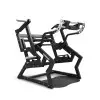 Plate loaded power squat machine de qualité professionnelle à capacité de charge 250 kg - Homegym et salle pro
