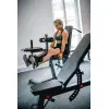 Banc de musculation multifonctions avec réglage multiples et option leg curl/extension - vue 6