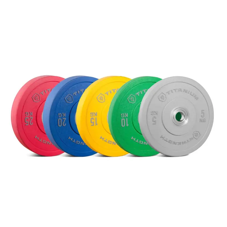 Bumper plate pro HD Titanium Strength de 5 à 25 kg