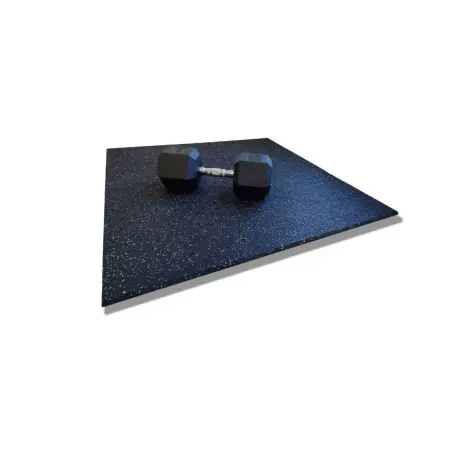 Dalles de sol en caoutchouc avec granulats en EPDM 1 x 1 m - vue 2