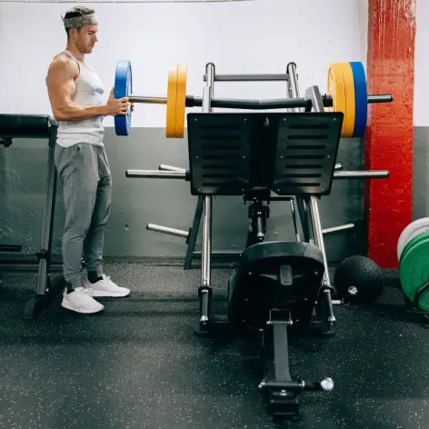 Leg press professionnelle à charge libre - vue 6