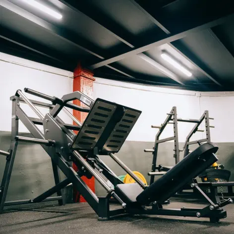 Leg press professionnelle à charge libre - vue 5