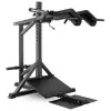 Lever arm squat combo viking press Titanium Strength