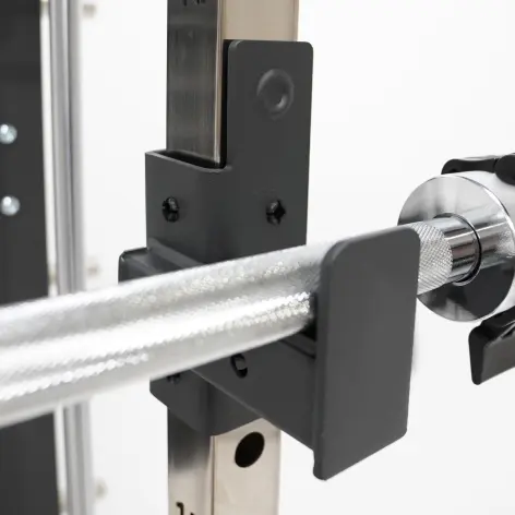 Rack polyvalent Force USA F100 V2 avec 200 kilos de plaques de poids et accessoires de training - vue 7