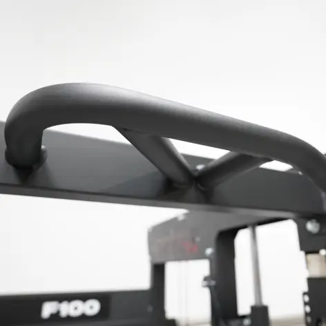 Rack polyvalent Force USA F100 V2 avec 200 kilos de plaques de poids et accessoires de training - vue 11