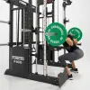 Rack polyvalent Force USA F100 V2 avec 200 kilos de plaques de poids et accessoires de training - vue 27