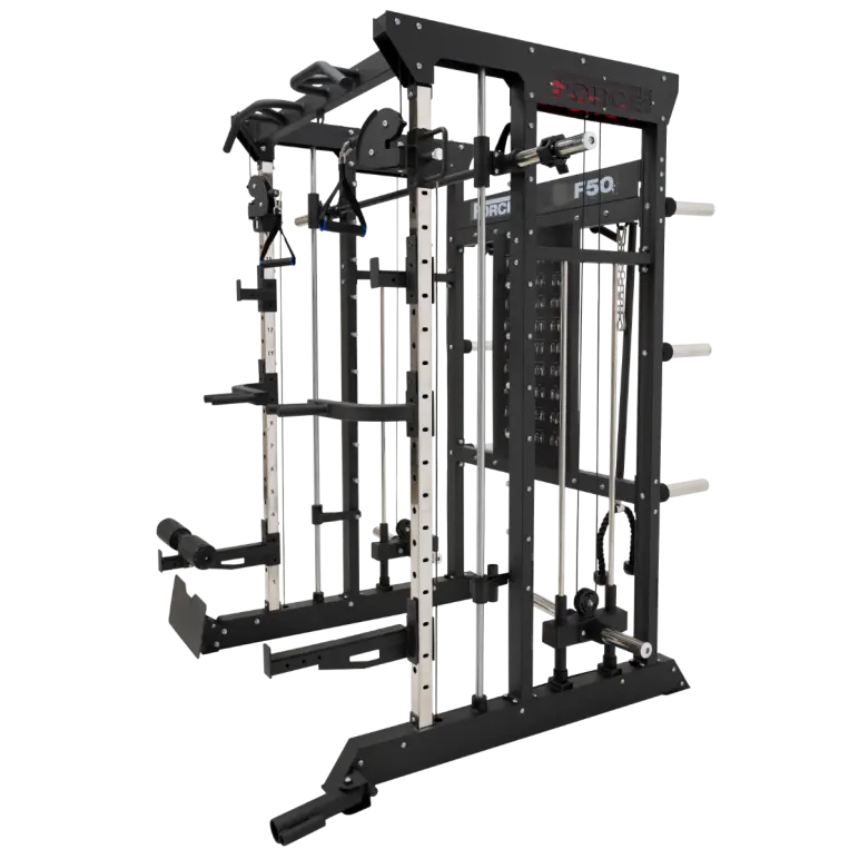 Functional trainer multi-équipé avec accessoires multiples - Musculation Force USA F50 V2