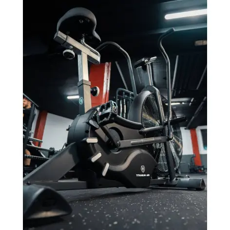Vélo air bike pro V2 Titanium Strength - vue 8
