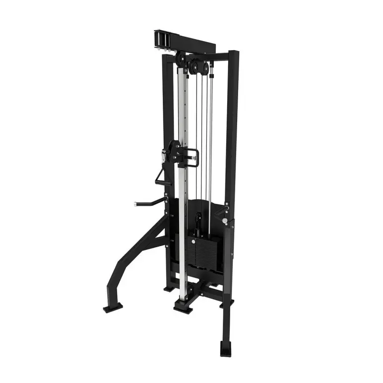 Station à poulie haute et basse avec colonne de poids 100 kg - Utilisation Professionnelle - Titanium Strength Elite Series
