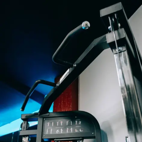 Station Functional Trainer Double Poulies Réglables et Colonne de poids 2 x 100 kg- Elite Series Titanium Strength - vue 8