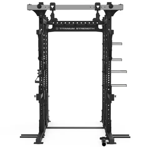 Rack à squat avec poulie 100 kg - vue 2