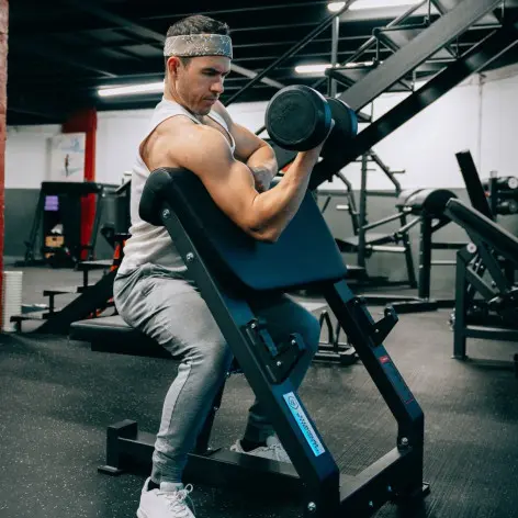 Pupitre à Biceps de qualité professionnelle - vue 9