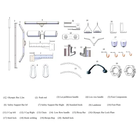 B500 PRO Titanium Strength Elite Series - vue 13