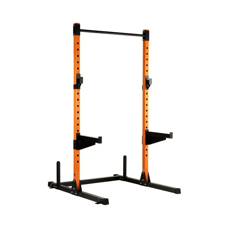 Rack de musculation squat avec barre de traction 150 kg max