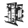 Smith Machine de musculation ultra-complète avec accessoires divers - vue 4