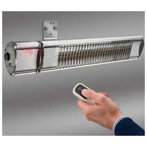 Chauffage télécommandé radiant 1800W électrique - vue 2