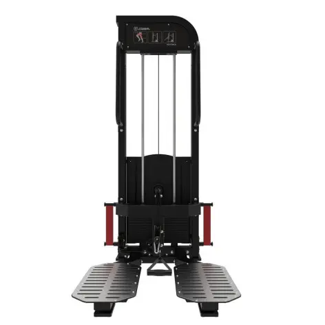 Machine de musculation à charge guidée pour les fessiers - vue 2