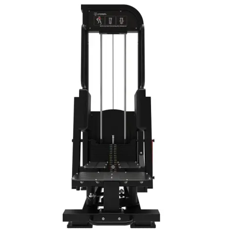 Standing abductor machine à charge guidée - vue 2