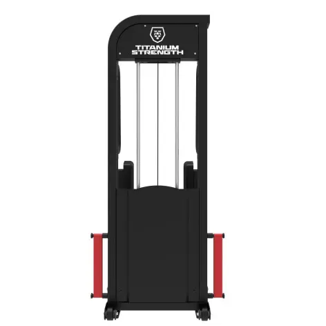 Standing abductor machine à charge guidée - vue 3