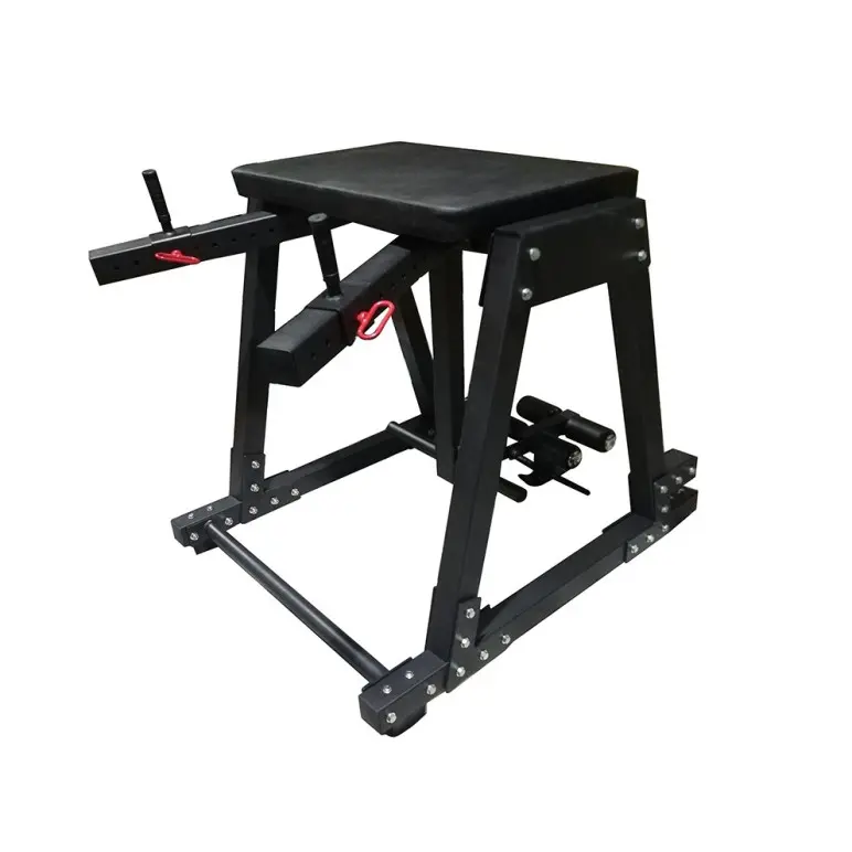 Banc hyper-extension inversé leg curl à charges libres