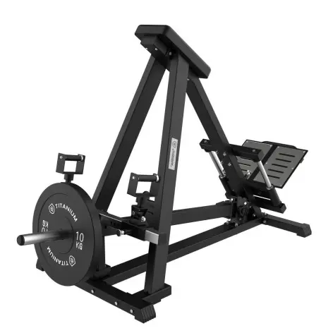 Plate loaded Rowing t-barre debout Titanium Strength - vue 2