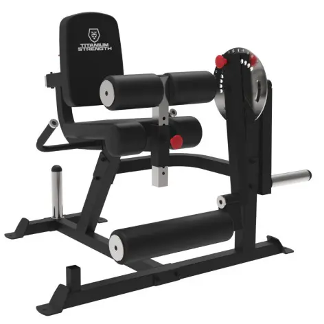 Station leg curl combo leg extension ultra-compacte Titanium Strength - vue 2