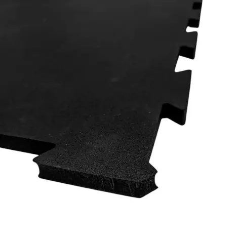 Dalles de sol puzzles en caoutchouc SBR haut de gamme pour salles de sport - 100 x 100 x 1,5 cm - vue 4