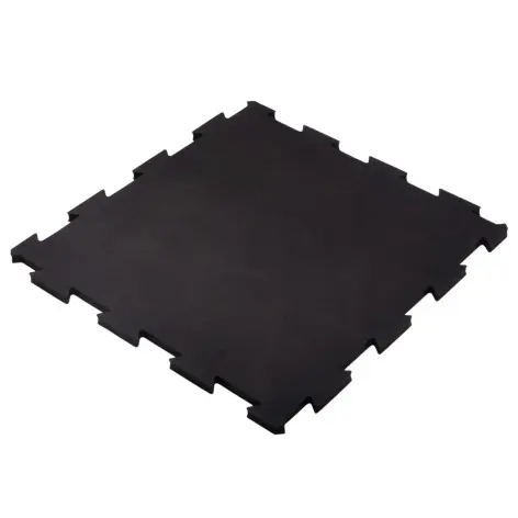 Plaque de sol puzzle en caoutchouc 50 x 50 x 1,5 cm - vue 2