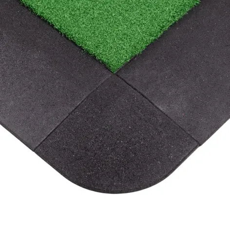 Pièce d'angle en caoutchouc pour assemblage facile de votre revêtement de sol sportif - vue 4