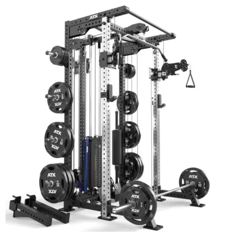 Half rack combo pull station hardcore - vue 4