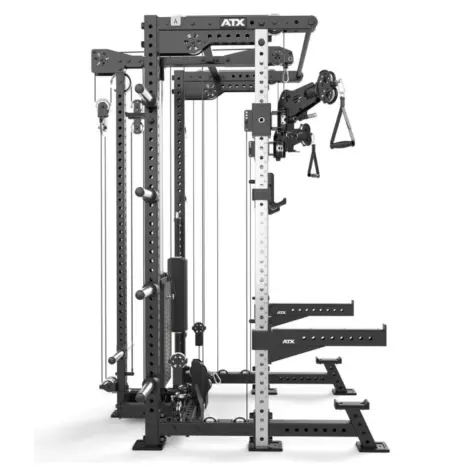 Half rack combo pull station hardcore - vue 6